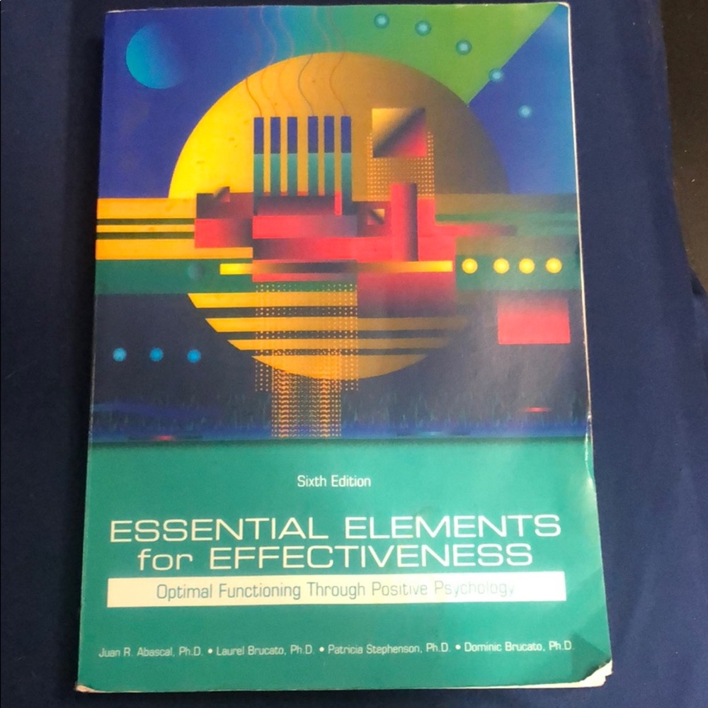 Essential elements for effectiveness